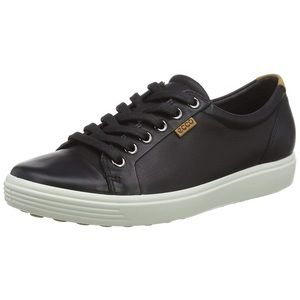 Ecco black leather sneakers